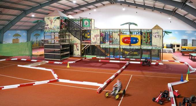 Indoor Funpark mit über 1.200 Quadratmeter