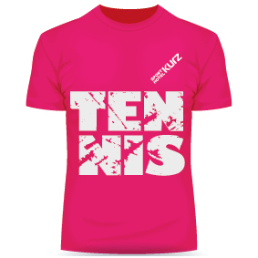 T-Shirt mit Tennis Aufdruck