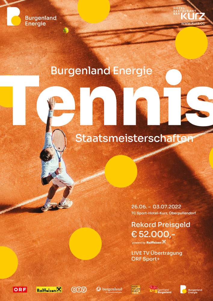 Hotel Kurz - Burgenland Energie - Tennis Staatsmeisterschaften 2022